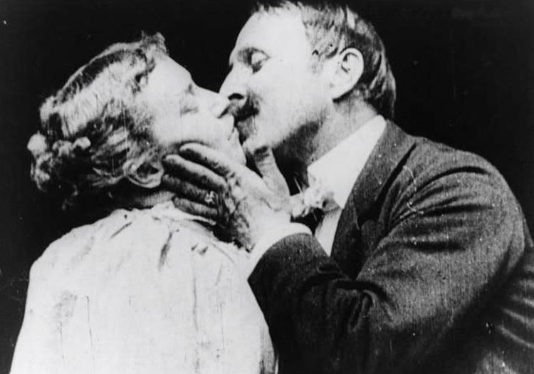 The Kiss (1896 film) Short Film Saturday The Kiss 1896 The Movie Rat