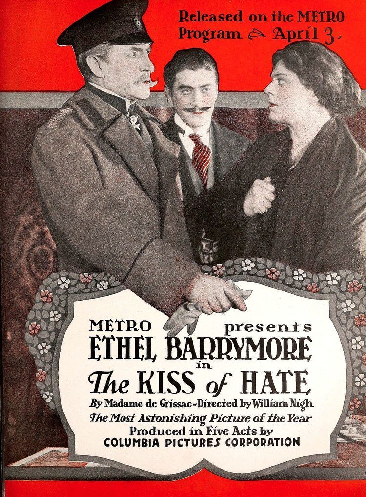 The Kiss (1916 film) The Kiss of Hate Wikipedia