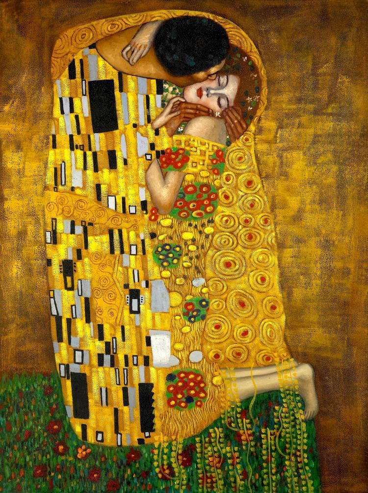 The Kiss (Klimt) 1000 images about Art Parodies Klimt The Kiss on Pinterest