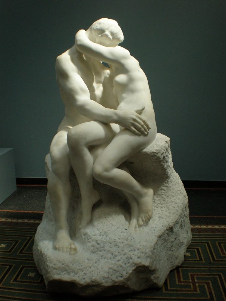 The Kiss (Rodin sculpture) Rodins The Kiss Artistic Expressions of Love Pinterest