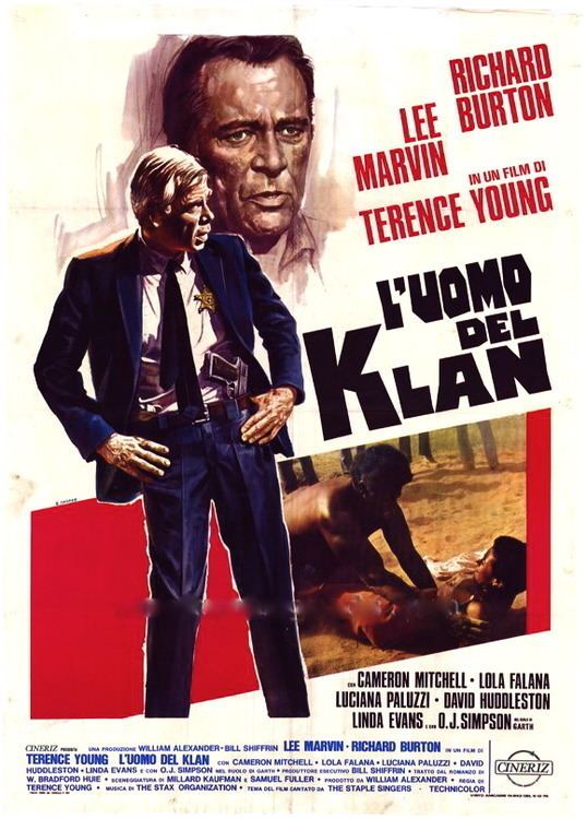 The Klansman THE KLANSMAN Lee Marvin Richard Burton Uncut for sale