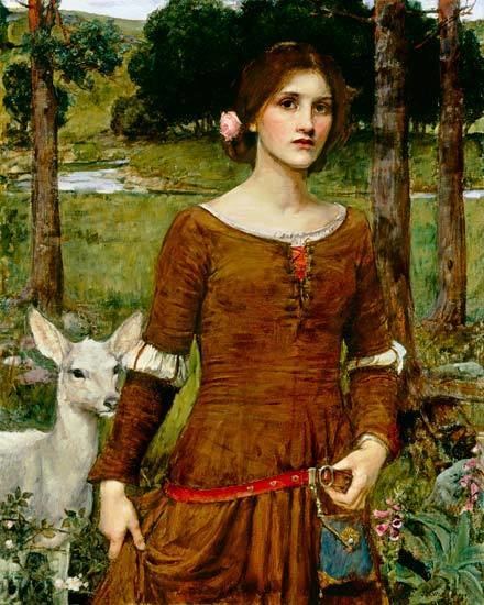 The Lady Clare The Lady Clare John William Waterhouse as art print or hand