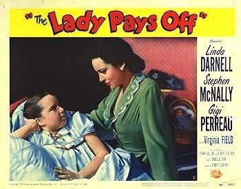 The Lady Pays Off THE LADY PAYS OFF1951DVD for sale