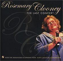 The Last Concert (Rosemary Clooney album) httpsuploadwikimediaorgwikipediaenthumb4
