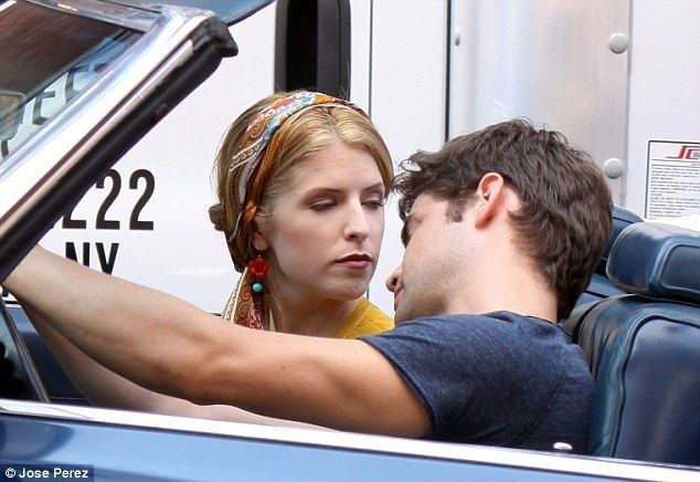 The Last Five Years movie scenes Cool co stars Anna Kendrick and Jeremy Jordan were seen filming a scene on