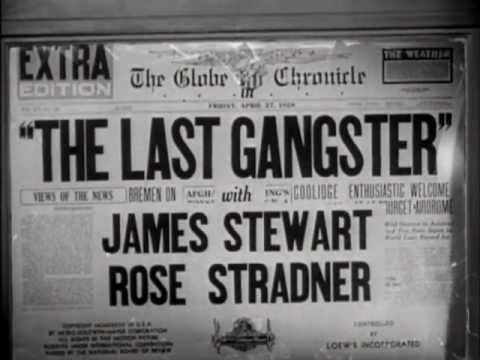 The Last Gangster The Last Gangster 1937 title sequence YouTube