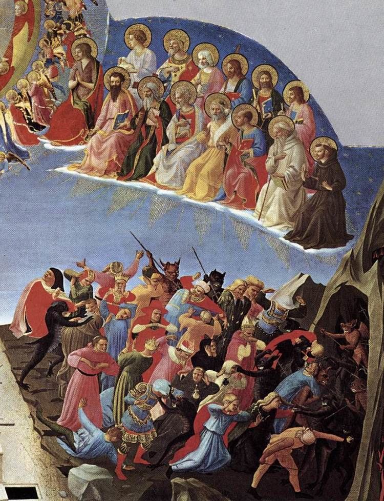 The Last Judgment (Fra Angelico, Florence) Daum