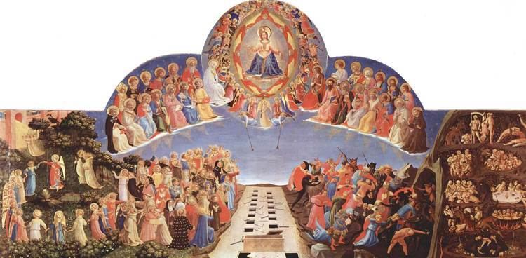 The Last Judgment (Fra Angelico, Florence) Fra Angelicos The Last Judgment and the carla of the saints