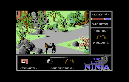 The Last Ninja (series) System 3 The Last Ninja C64