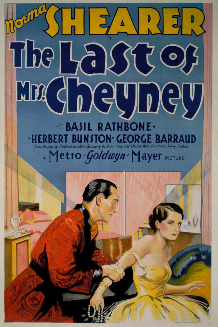The Last of Mrs. Cheyney (1929 film) wwwgstaticcomtvthumbmovieposters15714p15714