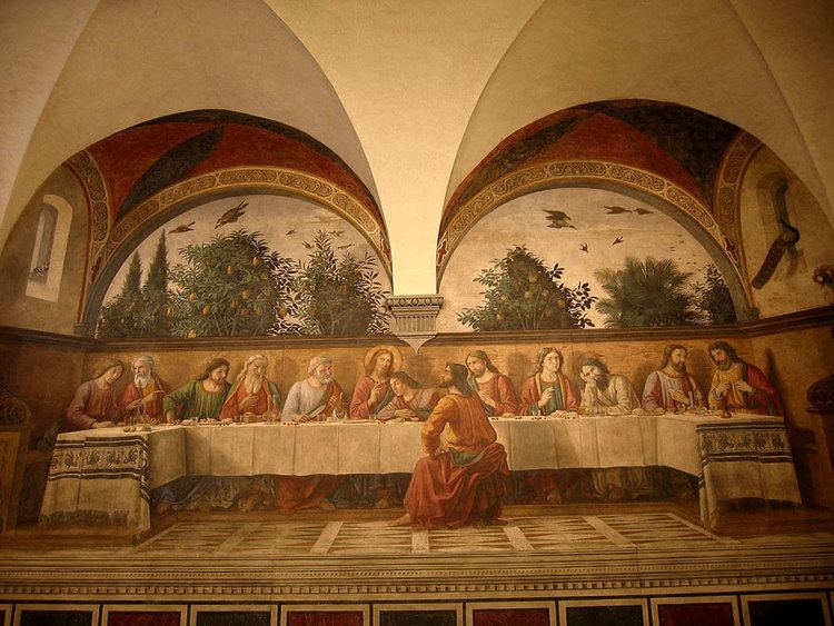 The Last Supper (Ghirlandaio) Church and Last Supper of Ognissanti Florence