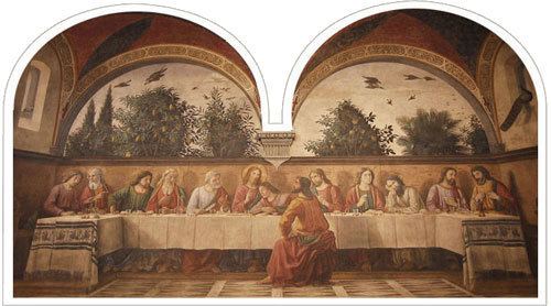 The Last Supper (Ghirlandaio) Church and Last Supper of Ognissanti Florence