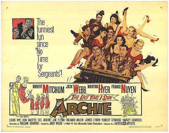 The Last Time I Saw Archie The Last Time I Saw Archie 1961