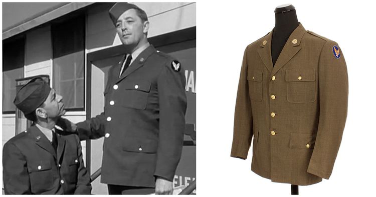 The Last Time I Saw Archie Robert Mitchum OD Army Enlisted Jacket The Last Time I Saw Archie