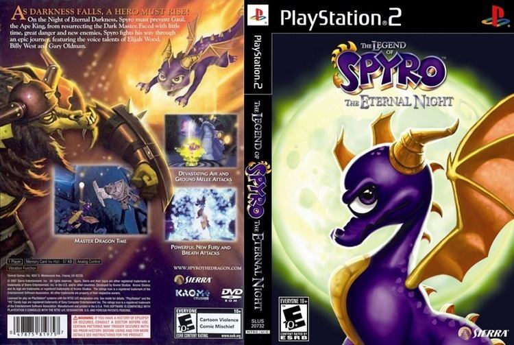 The Legend of Spyro: The Eternal Night Legend of Spyro The The Eternal Night Europe EnFrDeEsItNl