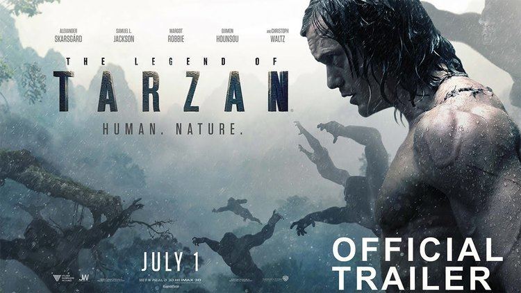 The Legend of Tarzan (film) THE LEGEND OF TARZAN Official Trailer 2 YouTube