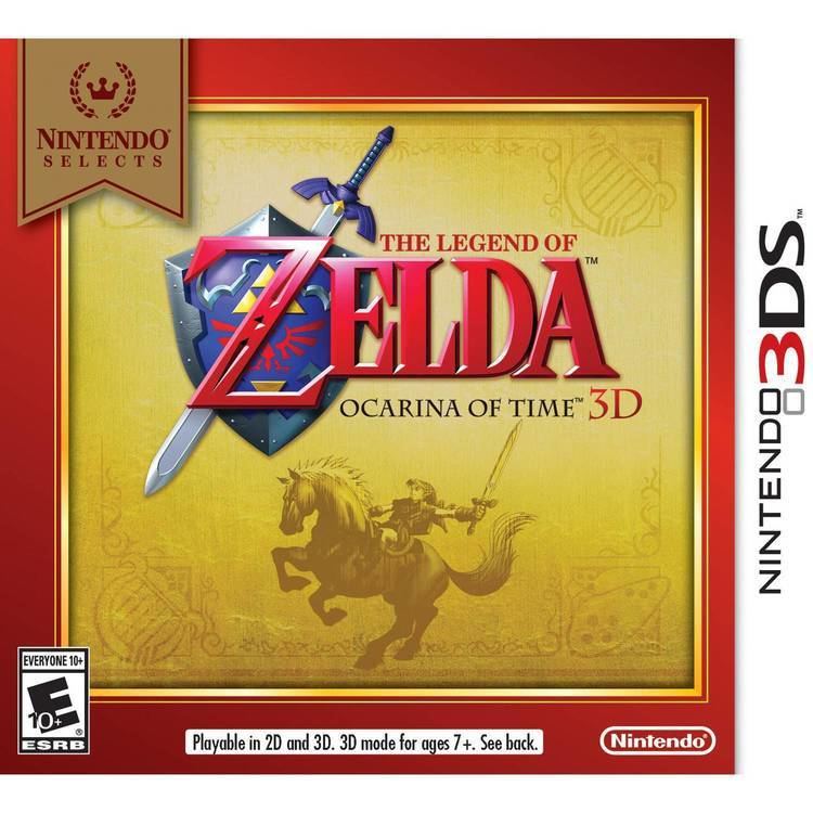 The Legend of Zelda: Ocarina of Time 3D Legend of Zelda Ocarina 3 Nintendo Selects Nintendo 3DS