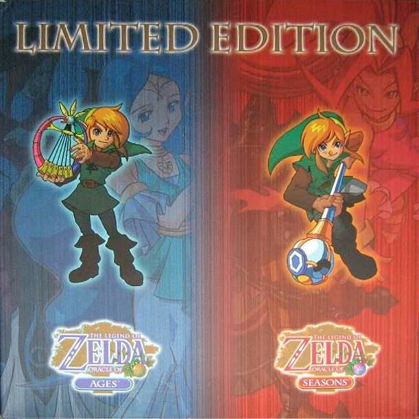 The Legend of Zelda: Oracle of Seasons and Oracle of Ages The Legend of Zelda Oracle of Ages Oracle of Seasons Limited