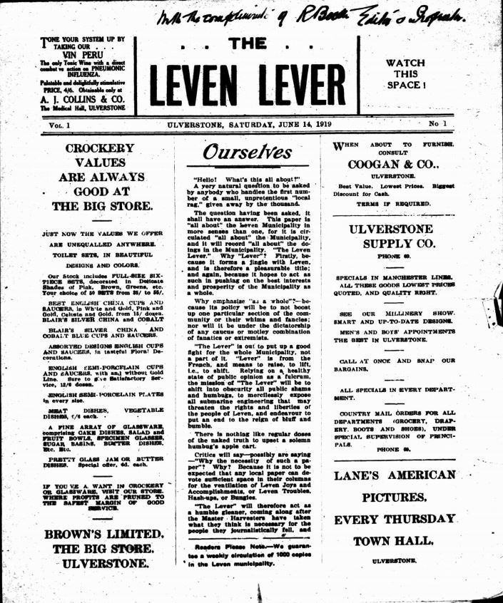 The Leven Lever