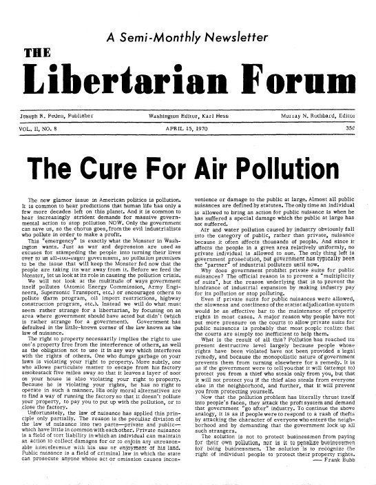 The Libertarian Forum