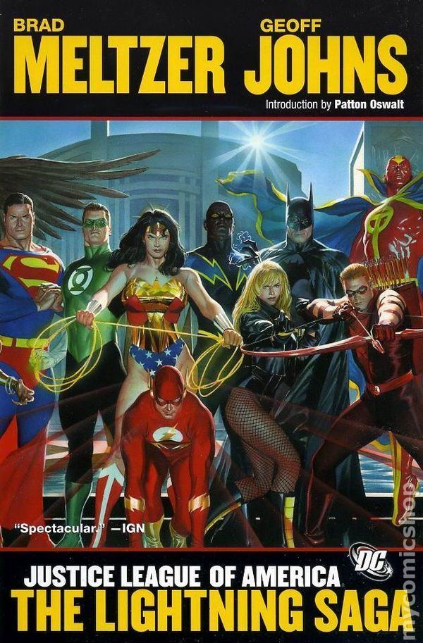 The Lightning Saga Justice League of America The Lightning Saga TPB 2008 DC comic books