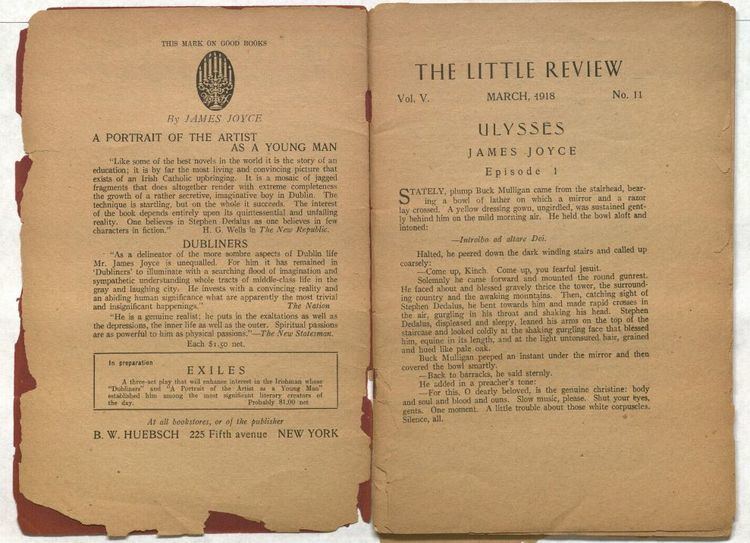 The Little Review Kenneth Spencer Research Library Blog The LIttle Review