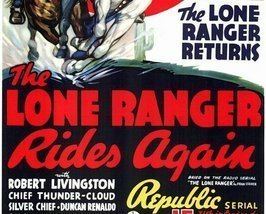 The Lone Ranger Rides Again THE LONE RANGER RIDES AGAIN 15 CHAPTER SERIAL 1939 for sale