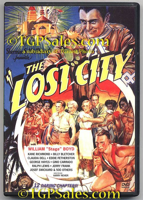 The Lost City (1935 serial) Lost City 1935 classic action serial VCI used DVD 089859847127