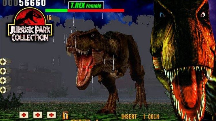 The Lost World: Jurassic Park (arcade game) The Lost World Jurassic Park Arcade Game YouTube