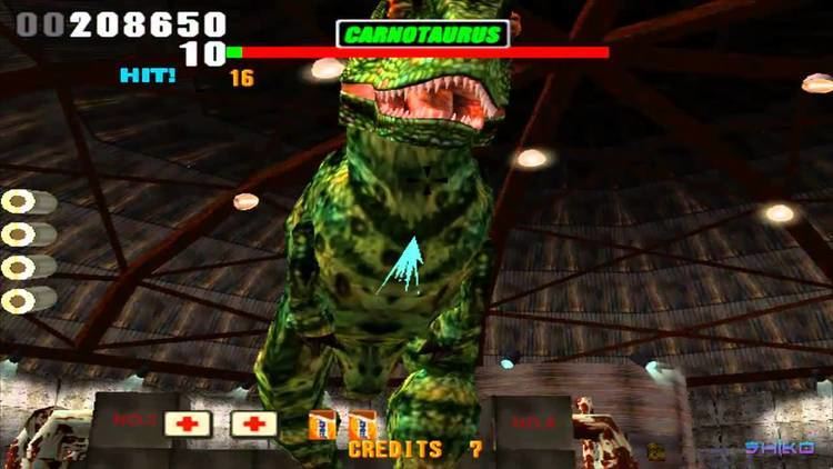The Lost World: Jurassic Park (arcade game) The Lost World Jurassic Park Arcade Full Gameplay 22 YouTube