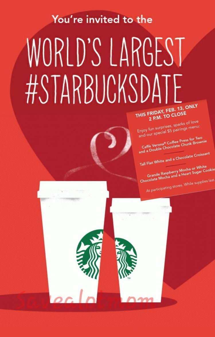 The Love Special Starbucks Share the Love Special Offer Savealotmom kdhnewscom