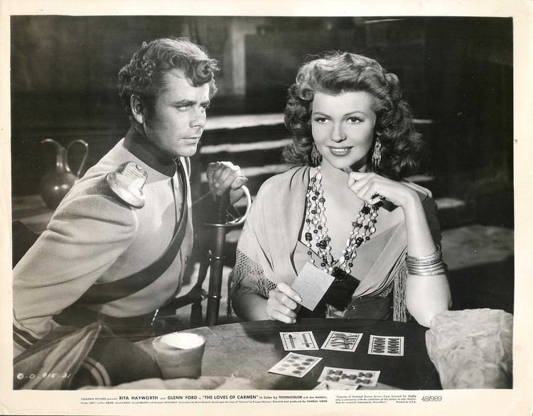 The Loves of Carmen (1948 film) RITA HAYWORTH GLENN FORD in The Loves Of Carmen Original Vintage