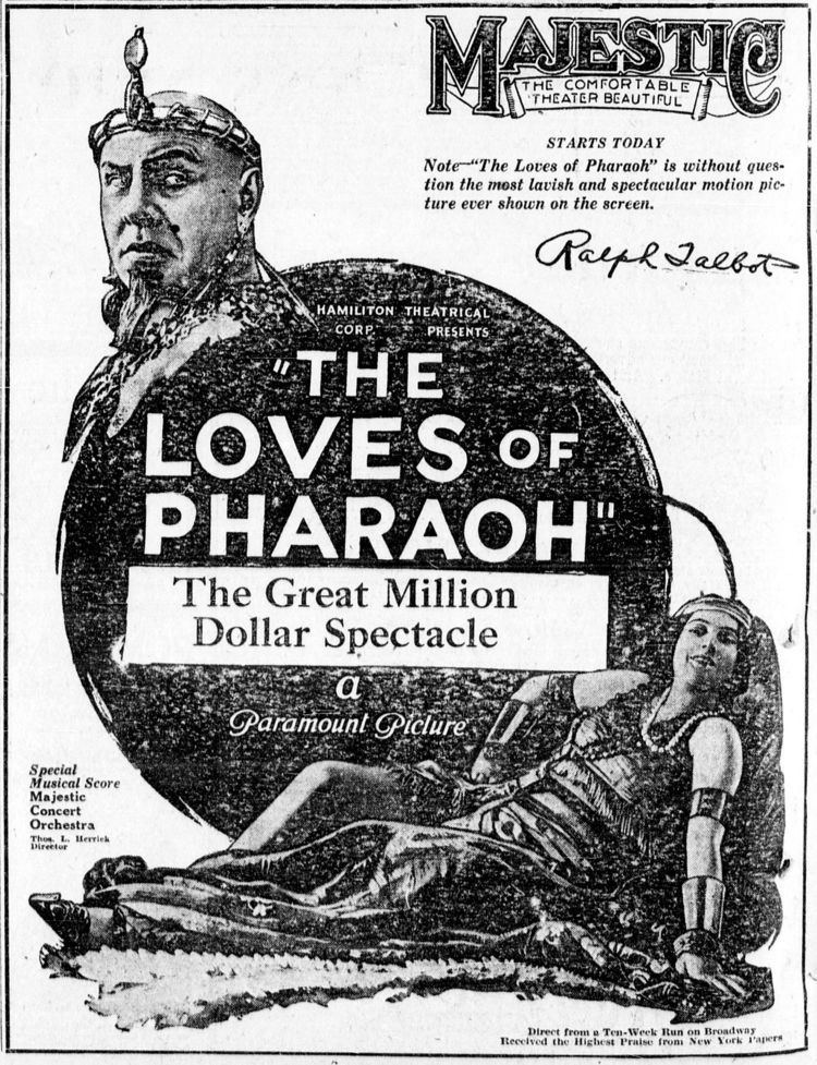 The Loves of Pharaoh The Loves of Pharaoh Wikipedia