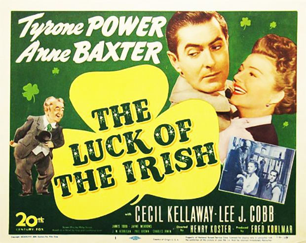 The Luck of the Irish (1948 film) Tyrone Power in The Luck of the Irish 1948