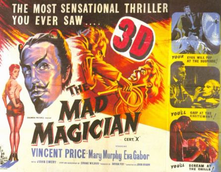 The Mad Magician The Mad Magician USA 1954 HORRORPEDIA