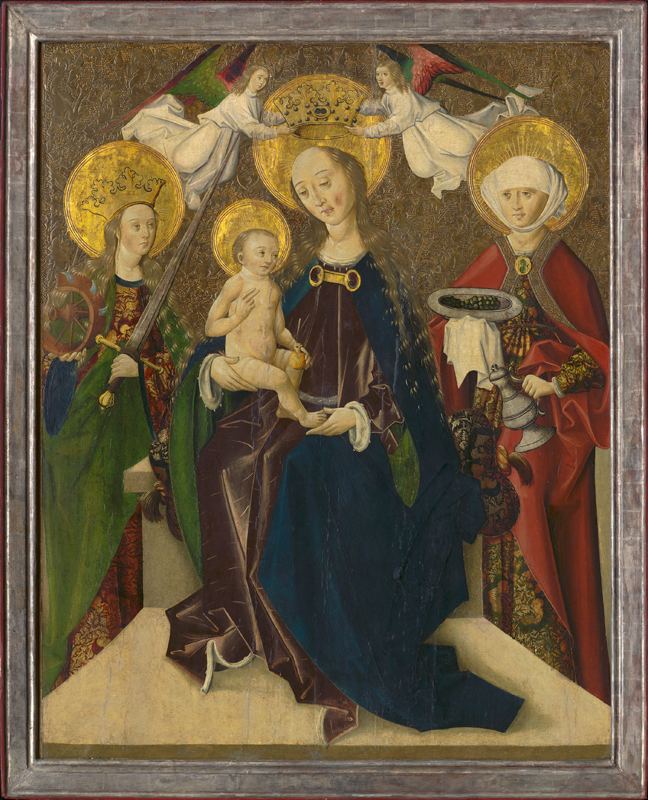 The Madonna Enthroned