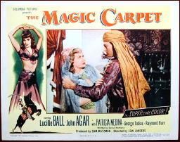 The Magic Carpet (film) A Movie Review by David L Vineyard THE MAGIC CARPET 1951
