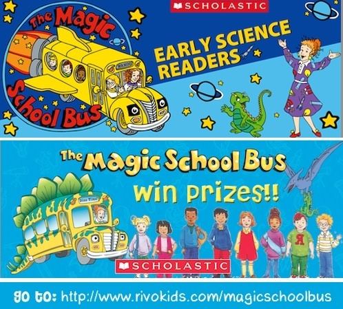 The Magic School Bus (book series) Magic School Bus Contest for Kids RivoKids Contests for Parents