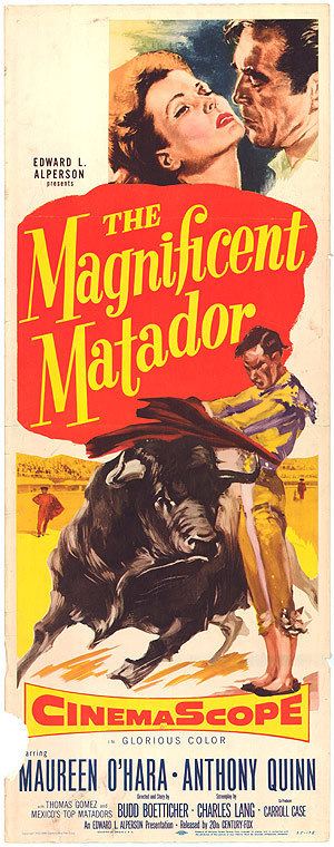 The Magnificent Matador Magnificent Matador movie posters at movie poster warehouse