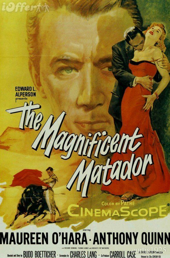 The Magnificent Matador Filmposter The Magnificent Matador 1955 Anthony Quinn