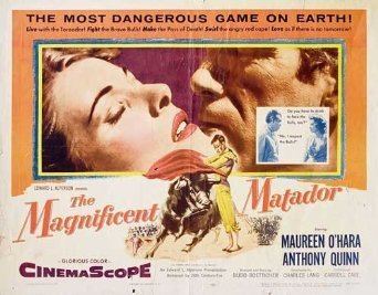 The Magnificent Matador Buy The Magnificent Matador 1955 Original USA Half Sheet Movie