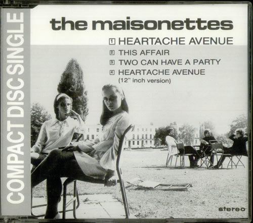 The Maisonettes The Maisonettes Heartache Avenue Dutch 3 CD single CD3 540887