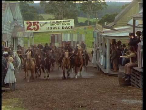 The Man from Snowy River (TV series) Banjo Patersons The Man From Snowy River opening title YouTube