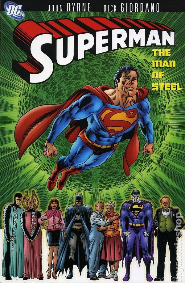 The Man of Steel (comics) Superman The Man of Steel TPB 19872016 DC comic books