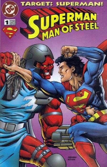 The Man of Steel (comics) Superman Man of Steel Target Superman 1 DC Comics