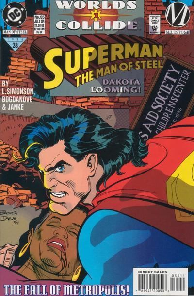 The Man of Steel (comics) Superman The Man of Steel 35 Superman The Man Of Steel Comic 35