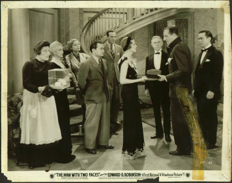 The Man with Two Faces (1934 film) Edward G Robinson Mary Astor Mae Clarke The Man With Two Faces 8x10 1934