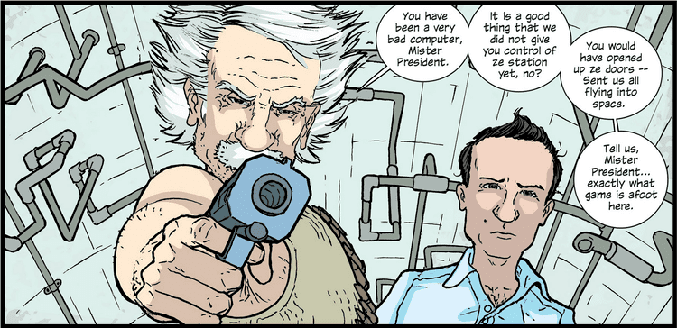 The Manhattan Projects On The Manhattan Projects 110 this cage is worms