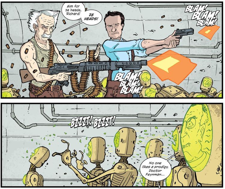 The Manhattan Projects In a pickle over The Manhattan Projects comicbooks