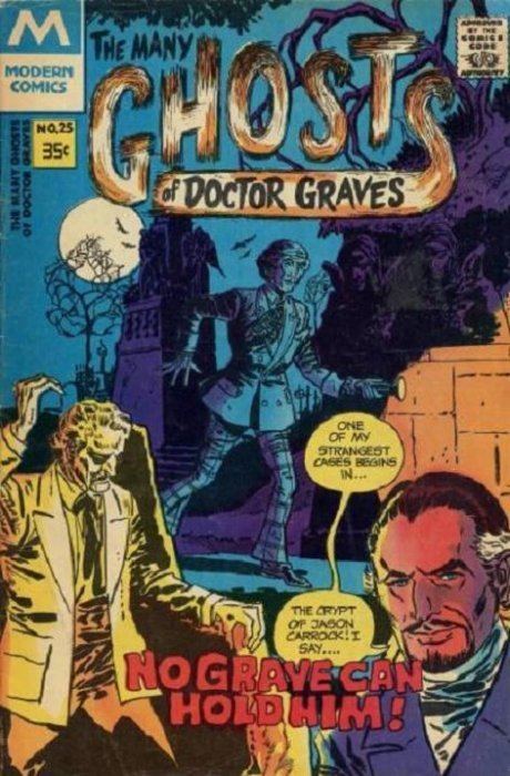 The Many Ghosts of Doctor Graves The Many Ghosts of Dr Graves 1 Charlton Comics ComicBookRealmcom